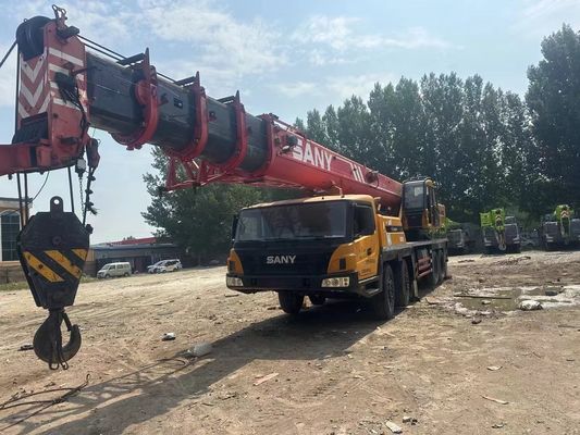 45000 kg Χρησιμοποιημένη μηχανή γερανού SANY 200 τόνων με 1000-1500 ώρες εργασίας