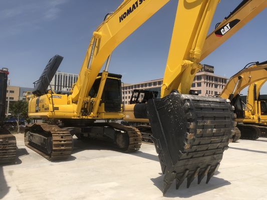 Χρησιμοποιούμενος αρχικός εξορυκτής Komatsu PC450 Ιαπωνία Υδραυλικός εξορυκτής με 45 τόνους