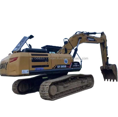 SANY SY365H Crawler Excavator με χωρητικότητα κουβάς 1,9m3 και αρχική υδραυλική αντλία