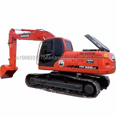 Αρχική μπογιά Doosan DX225 Excavator 22,5ton Χρησιμοποιήθηκε για εργασίες κατασκευής το 2016