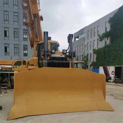 Εισαγόμενο μεταχειρισμένο bulldozer Cat D7R εξοπλισμός μεταφοράς γης με χωρητικότητα 7.5