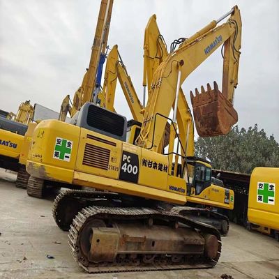 40000 KG Komatsu PC400-8 Χρησιμοποιημένες εξορυκτικές μηχανές με πρωτότυπο κινητήρα και λιγότερες ώρες εργασίας