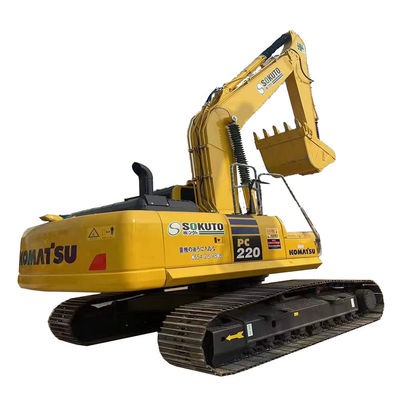Αρχική υδραυλική βαλβίδα Komatsu PC220 Excavator Δεύτερο χέρι 0-2000 ώρες εργασίας τώρα