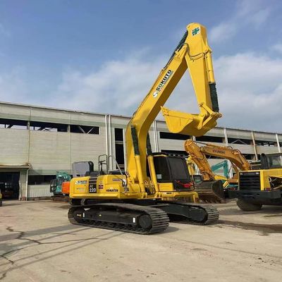 Χρησιμοποιούμενος Εκσκαφέας PC220 Komatsu με χωρητικότητα κουβάς 1,2 M3 και ισχύ 119 kW σε προσιτή τιμή