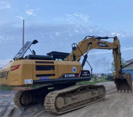 1.6m3 χωρητικότητα κουβά Sany SY365H Excavator 99% βαρύ χρησιμοποιείται για την κατασκευή μηχανικών