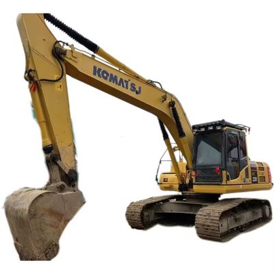Εγγύηση CE EPA Χρησιμοποιούμενος εξορυκτής Komatsu PC220 με 119 kw ισχύ και 22000 KG βάρος