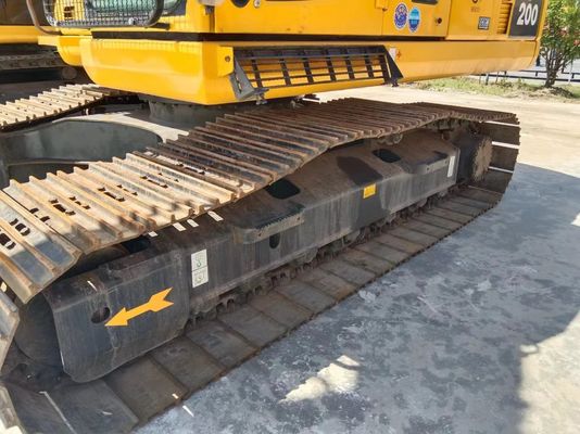 Εγγύηση CE EPA Χρησιμοποιούμενος εξορυκτής Komatsu PC220 με 119 kw ισχύ και 22000 KG βάρος