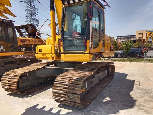 Εγγύηση CE EPA Χρησιμοποιούμενος εξορυκτής Komatsu PC220 με 119 kw ισχύ και 22000 KG βάρος