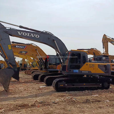Χρησιμοποιούμενος εξορυκτής VOLVO 29 τόνων VOLVO EC290 εξορυκτής με αρχικό υδραυλικό κύλινδρο