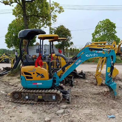 Μίνι εξορυκτής KUBOTA KXU17 που χρησιμοποιείται σε καταστήματα υλικών κατασκευής με χαρακτηριστικά