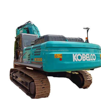 KOBELCO SK350 Εκσκαφέας μεταχειρισμένη μηχανή καλής απόδοσης με χωρητικότητα κουβάς 1M3