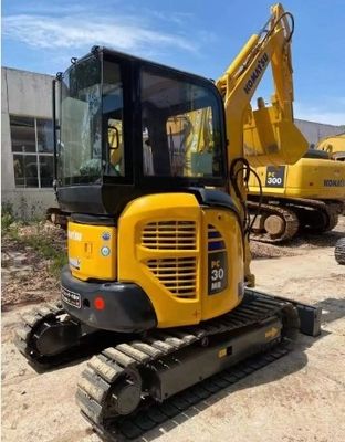 3000 κιλά μεταχειρισμένο εξορυκτικό Komatsu PC30 με αρχική βαλβίδα σε καλή κατάσταση