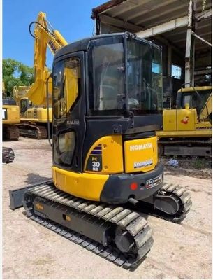 3000 κιλά μεταχειρισμένο εξορυκτικό Komatsu PC30 με αρχική βαλβίδα σε καλή κατάσταση