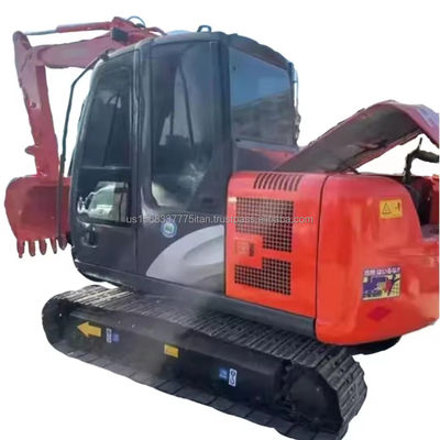 Η Hitachi ZX60 6ton Mini Excavator κατασκευασμένη στην Ιαπωνία με αρχικό υδραυλικό κύλινδρο και χρησιμοποιημένη