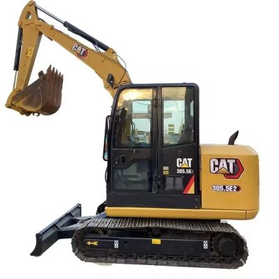 Χρησιμοποιούμενο CAT305.5 Digger 5,5 τόνων Εργασιακό βάρος Μικρές ώρες Ιδανικό για εργασίες κατασκευής