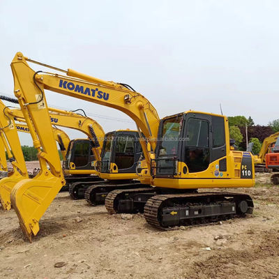 2016 Ιαπωνία Χρησιμοποιήθηκε Komatsu PC110 Εκσκαφέας 11 Τόνων με Αρχική Υδραυλική Αντλία στην Ιαπωνία