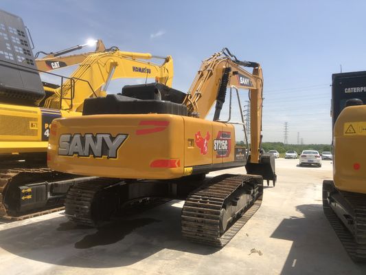 Χρησιμοποιούμενος εξορυκτής Sany SY215C με αρχικό υδραυλικό κύλινδρο και χωρητικότητα κουβάς 1,1m3