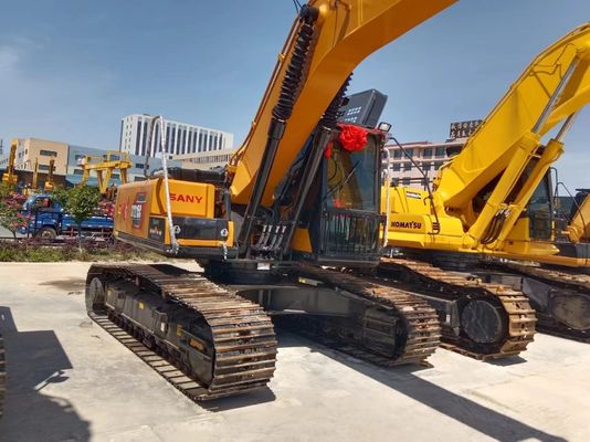 Χρησιμοποιούμενος εξορυκτής Sany SY215C με αρχικό υδραυλικό κύλινδρο και χωρητικότητα κουβάς 1,1m3