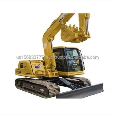 2016 Komatsu PC60 Χρησιμοποιούμενος εξορυκτής Υδραυλικός εξορυκτής Crawler αρχική υδραυλική βαλβίδα