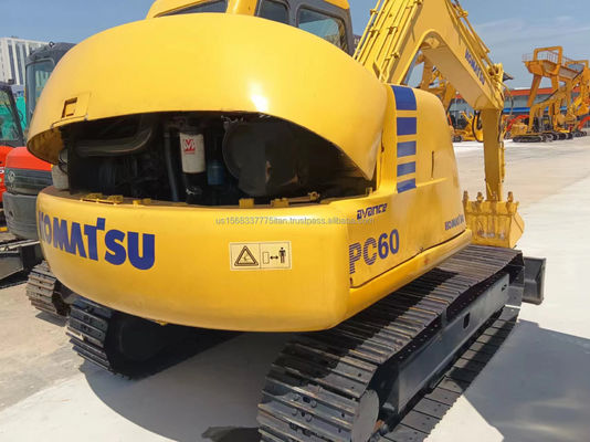 2016 Komatsu PC60 Χρησιμοποιούμενος εξορυκτής Υδραυλικός εξορυκτής Crawler αρχική υδραυλική βαλβίδα