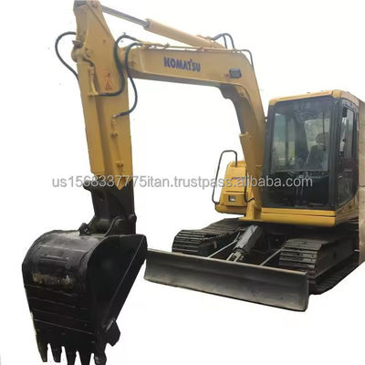 Μίνι υδραυλική εκσκαφέας Komatsu PC60 με αρχική υδραυλική αντλία και χαμηλό ωράριο εργασίας
