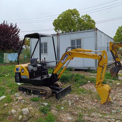 2016 Komatsu PC18 Mini Excavator Χρησιμοποιούμενος υδραυλικός αναπηρικός εκσκαφέας 2 τόνων λειτουργικό βάρος