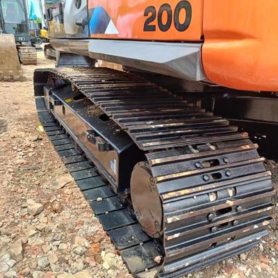 98kw Hitachi zx200 90% 12 τόνων μεταχειρισμένο EPA σκάφτη μηχανή χρησιμοποιημένο εκσκαφέα