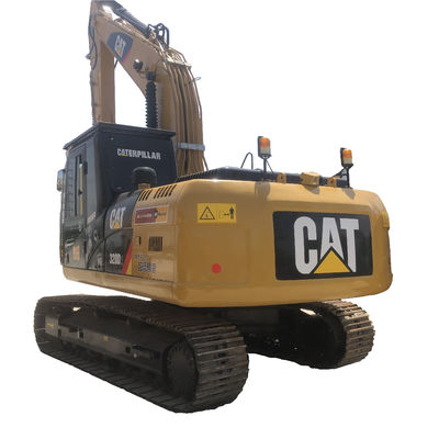 Χρησιμοποιούμενη εκσκαφέας CAT320 320D2 με χωρητικότητα κουβάς 1 M3 και 0-2000 ώρες εργασίας