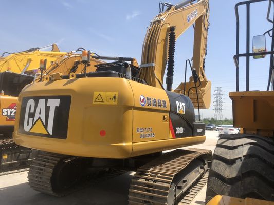 CAT320 320D2 Ζεστό εξορυκτικό μηχανή Caterpillar Μηχανή 12 τόνων λειτουργικό βάρος 2016 έτος