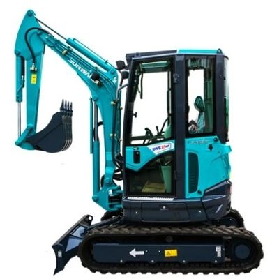 Χρησιμοποιούμενος κινητήρας Caterpillar και εξαρτήματα Hyundai στο Sunward SWE60E 6 τόνων Mini Excavator